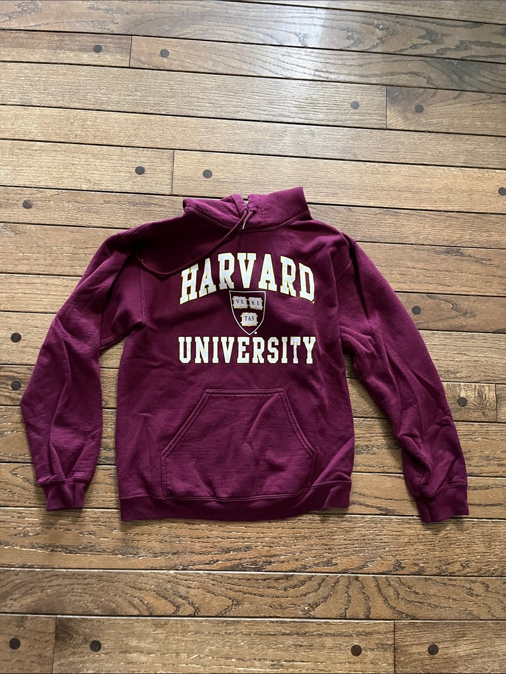 Harvard University Maroon Pullover Hoodie - Men's